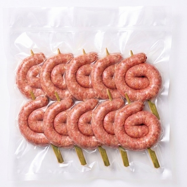 ぐるぐる串ウインナー(100g×10本)